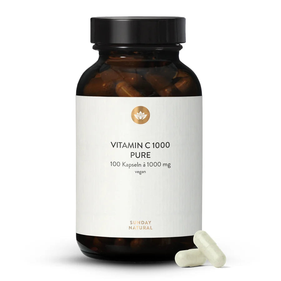 Vitamin C 1000 mg Pure 100 Kps.