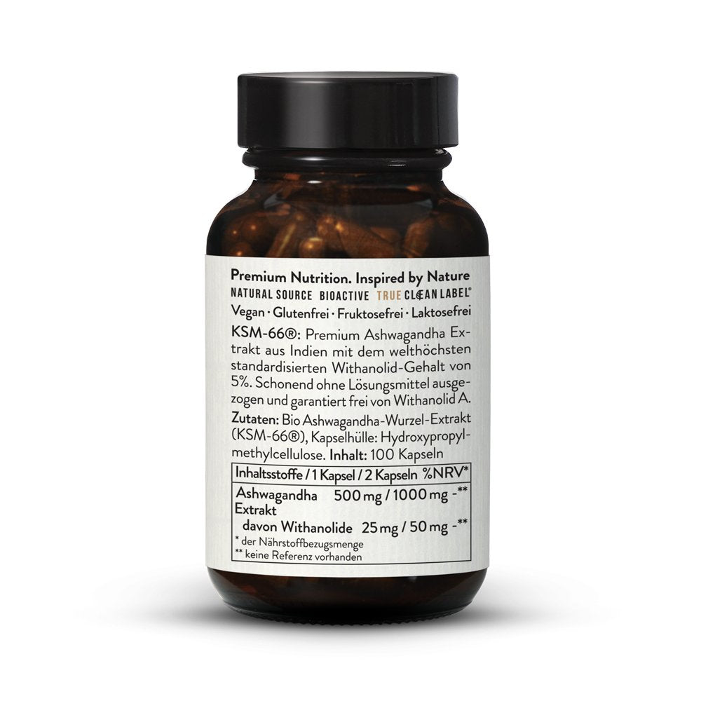 Ashwagandha KSM-66 100 Kps. Bio