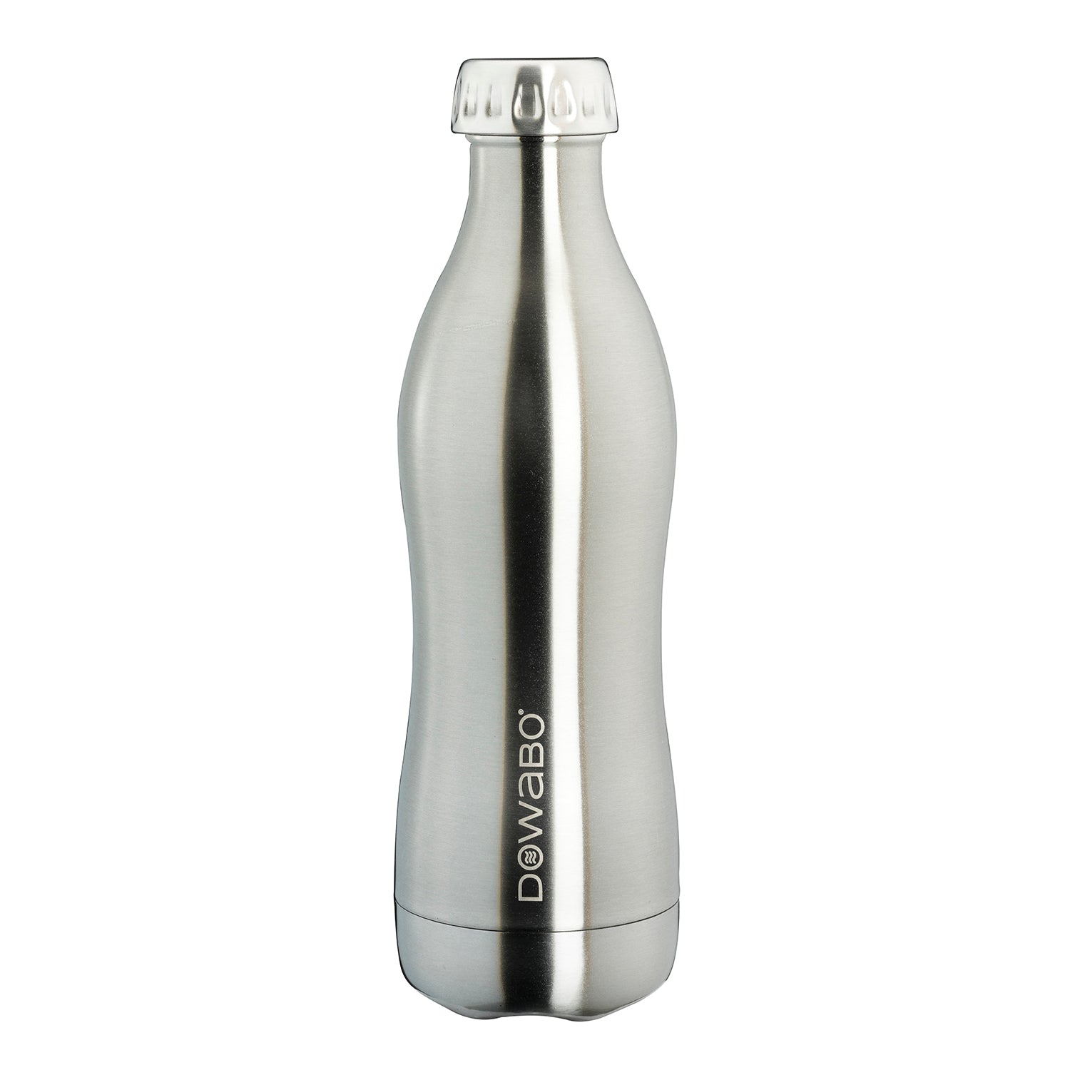 Dowabo Silver 500 ml, Edelstahl doppelwandig, isoliert