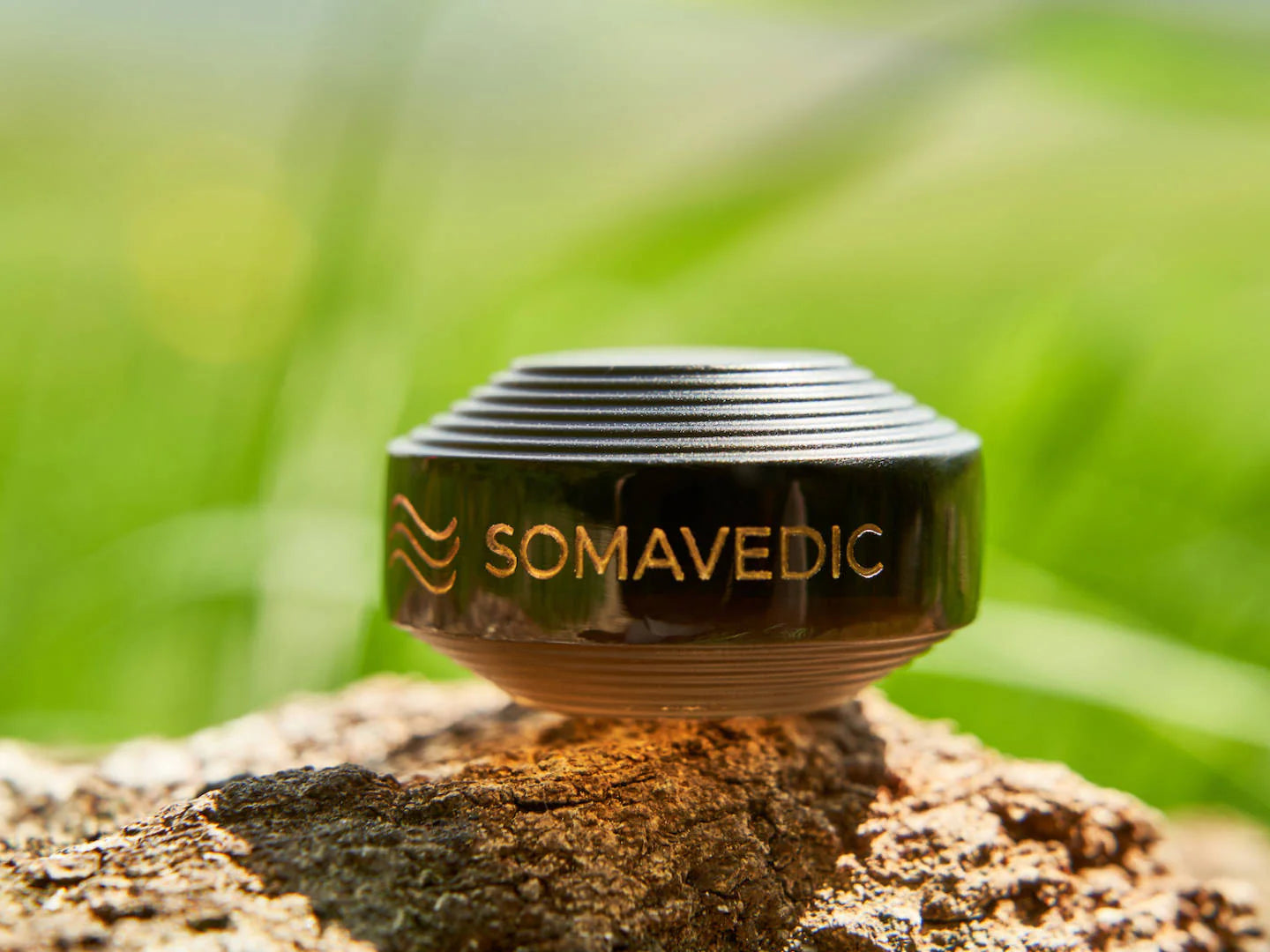 Somavedic Button schwarz