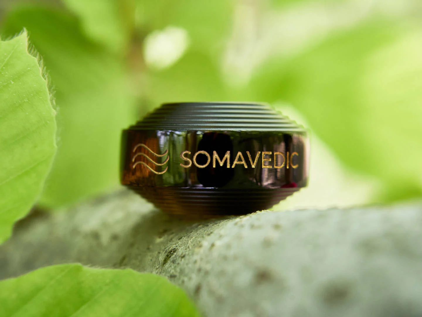 Somavedic Button schwarz