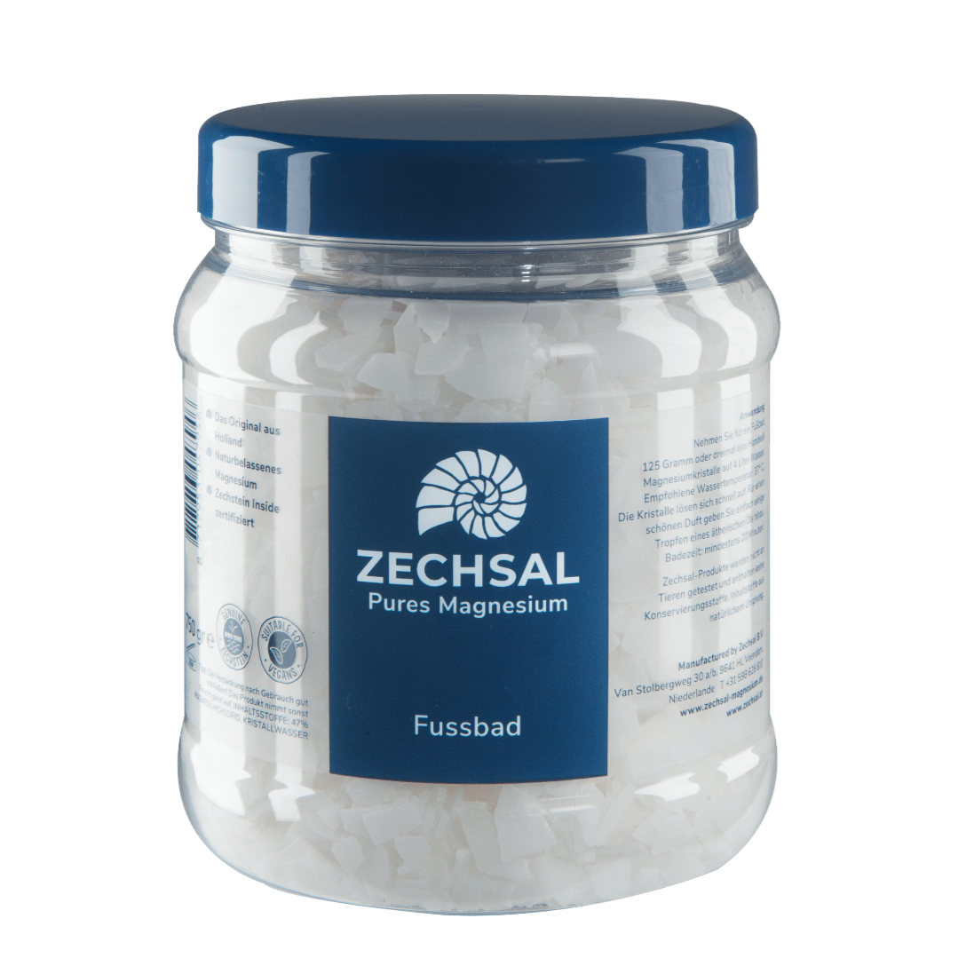 Zechsal Magnesium Fußbad 750 g