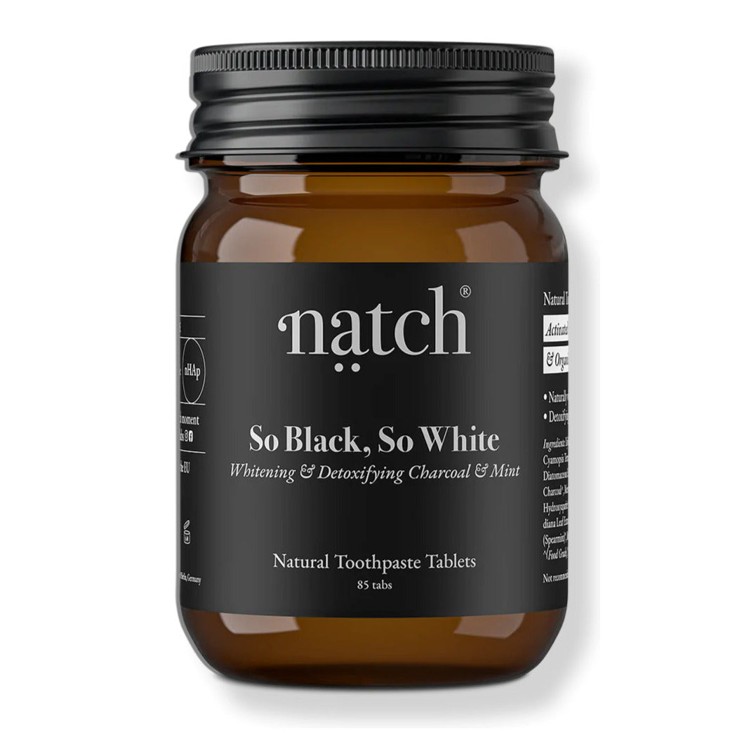 Natch Zahnputztabletten So Black So White 85 St.